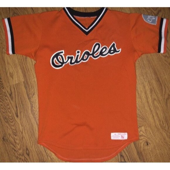 Vintage Goodman & Sons Baltimore Orioles #1 Al Bumbry Baseball Game Jersey